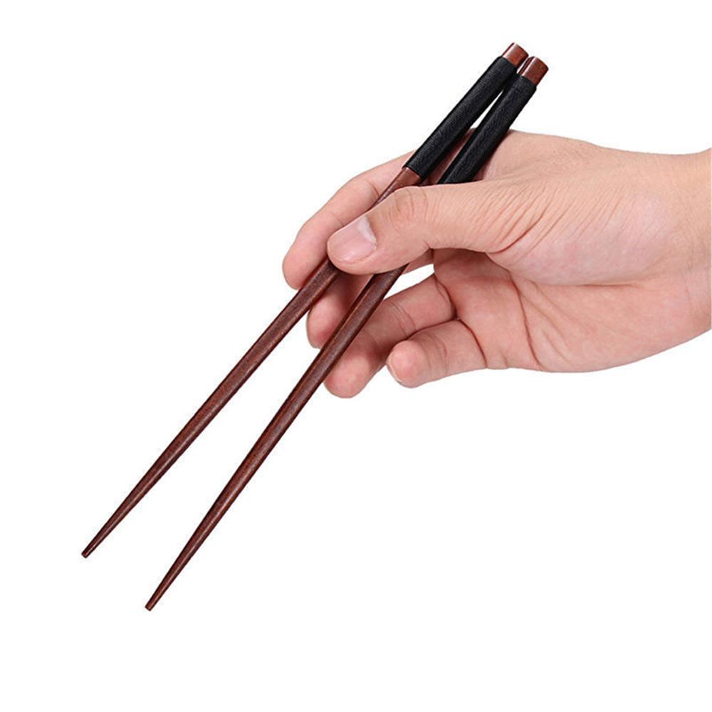 Handmade Classic Japanese Wooden Chestnut Chopsticks Set of 6