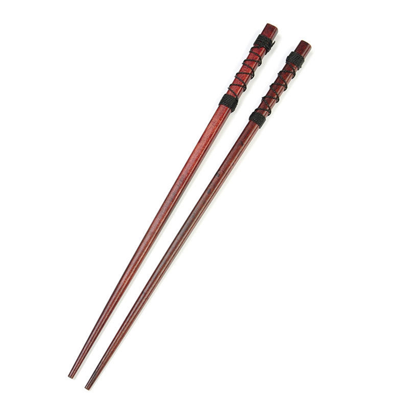 Handmade Classic Japanese Wooden Chestnut Chopsticks Set of 6