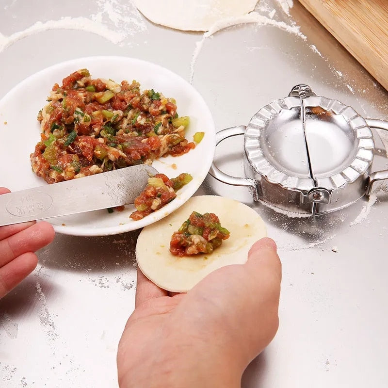 Professional-Grade Stainless Steel Dumpling Molds
