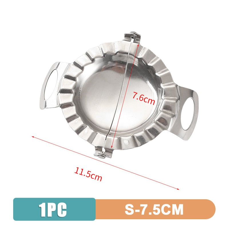 Professional-Grade Stainless Steel Dumpling Molds