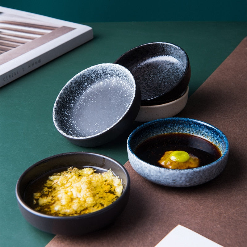 Handmade Ceramic Porcelain Saucer Dishes