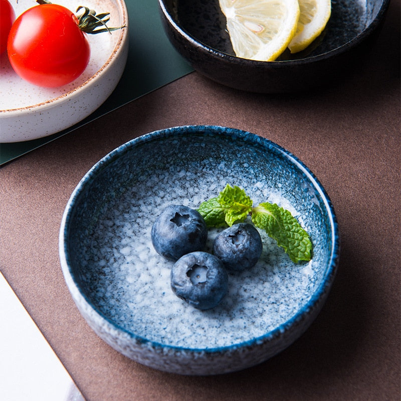 Handmade Ceramic Porcelain Saucer Dishes