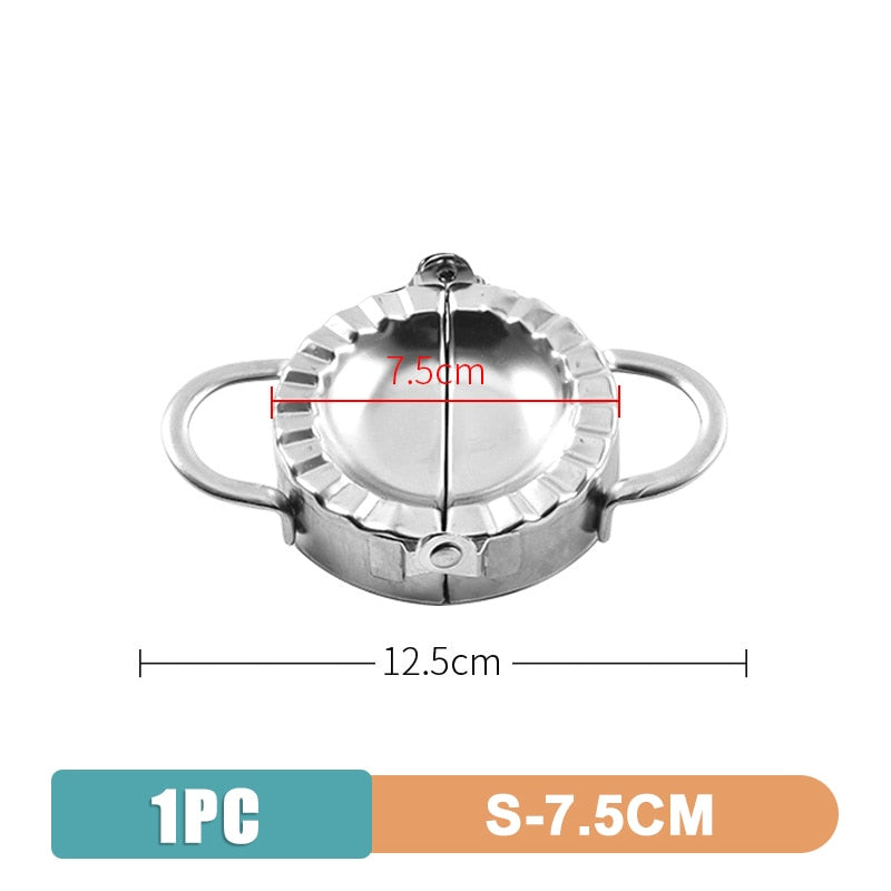 Professional-Grade Stainless Steel Dumpling Molds