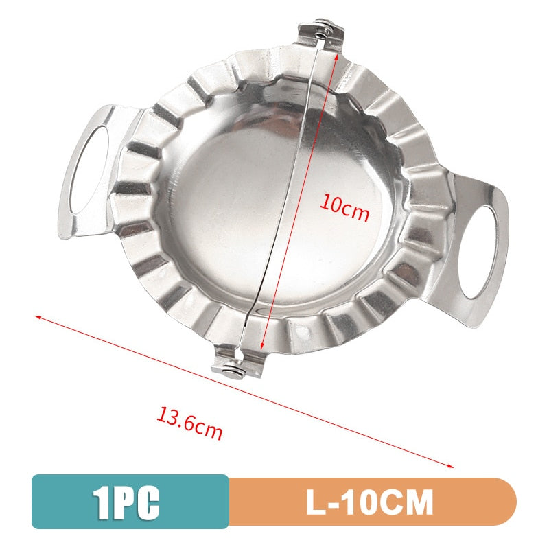Professional-Grade Stainless Steel Dumpling Molds