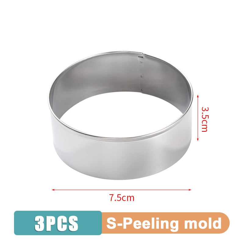 Professional-Grade Stainless Steel Dumpling Molds