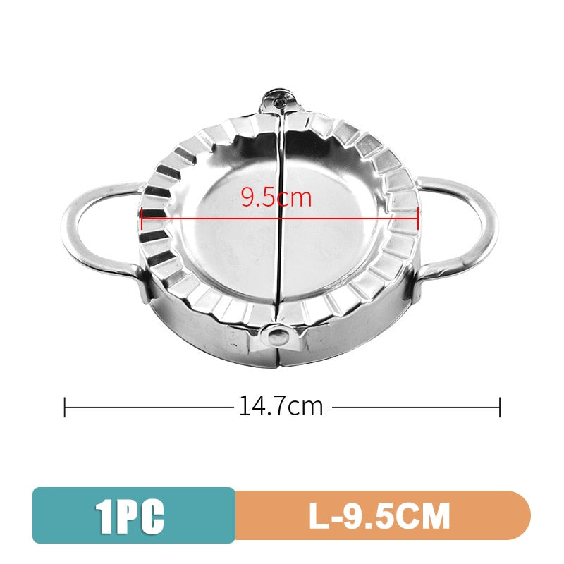 Professional-Grade Stainless Steel Dumpling Molds