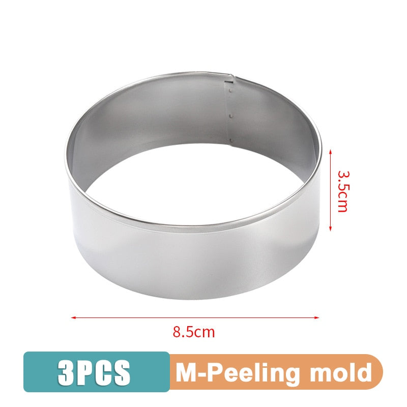 Professional-Grade Stainless Steel Dumpling Molds