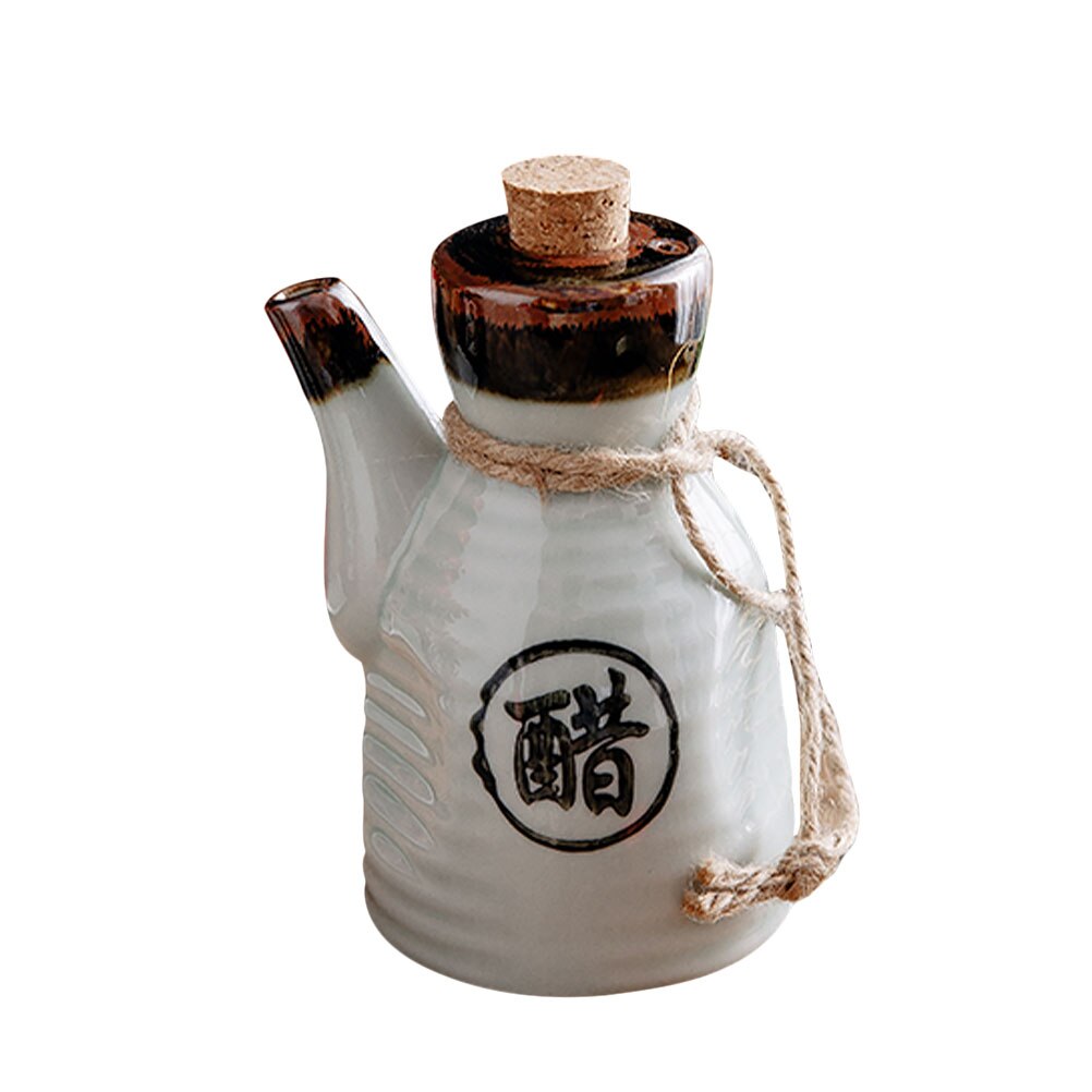 Japanese Porcelain Ceramic Soy Sauce & Seasoning Dispenser